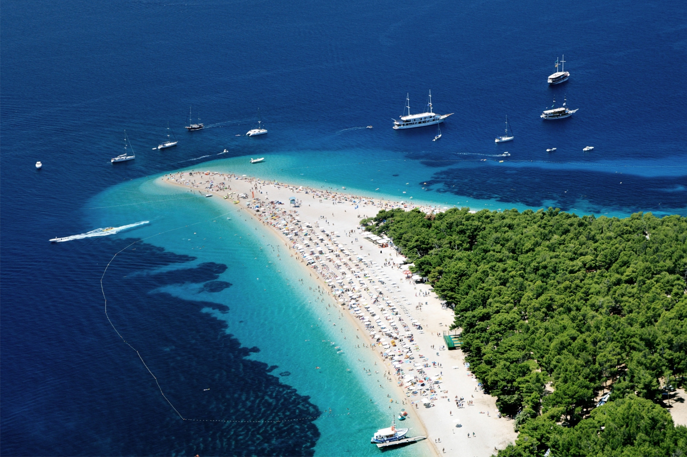 Zlatni rat, Bol, izvor: HTZ, autor: Boris Kacan